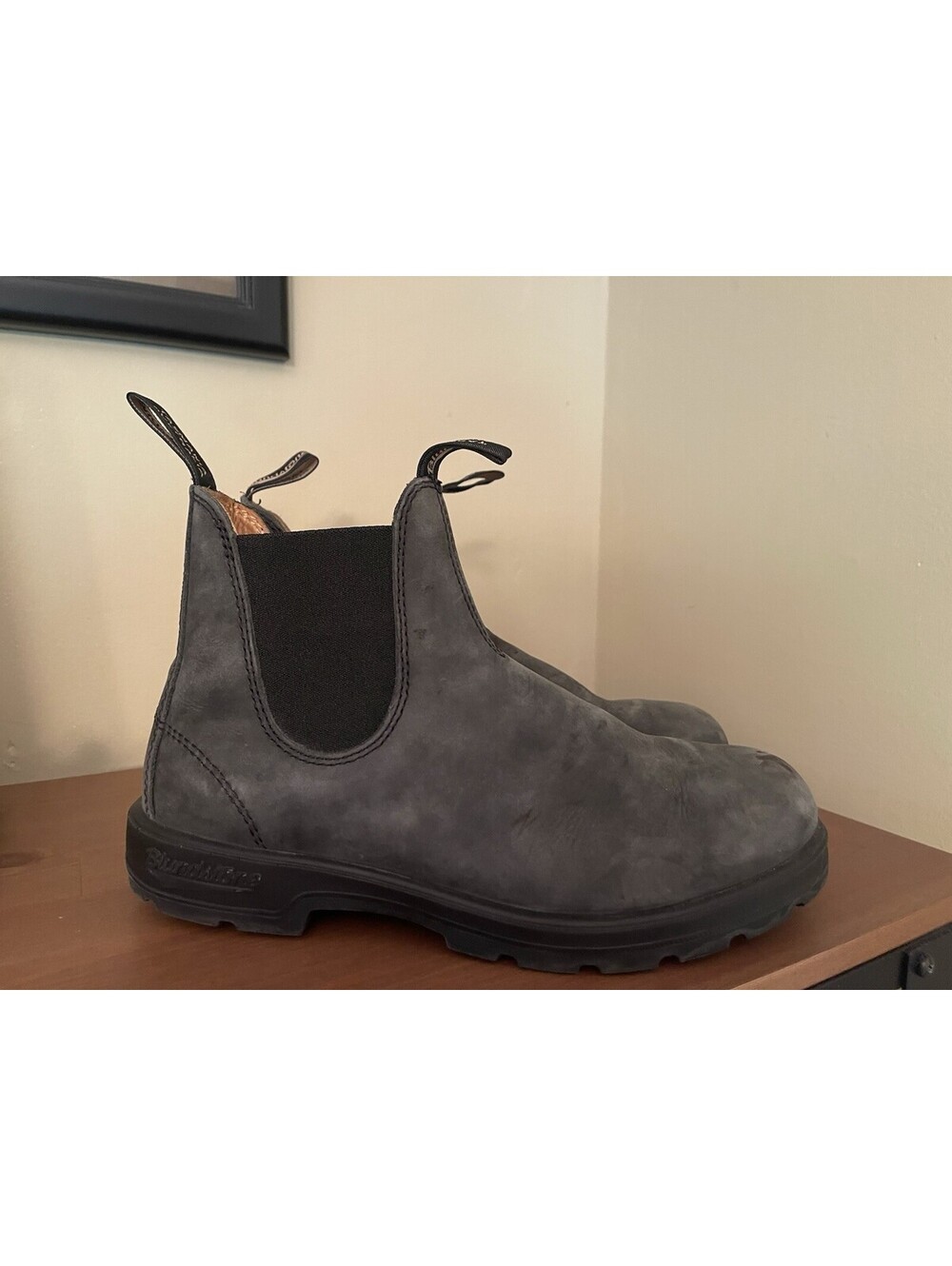 Blundstone All Terrain Leather Chelsea Boots Charcoal UK 7.5 US 8.5 Men